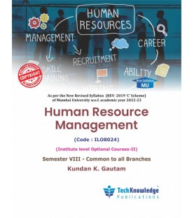 Human Resource Management Sem 8 Engineering All Branch Techknowledge Publication | Mumbai University